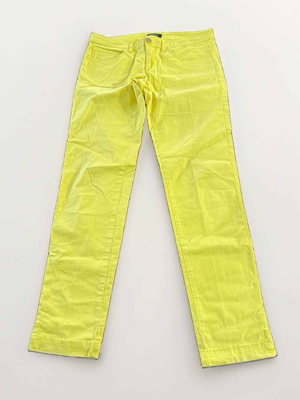 Max & Co. Neon Yellow Cropped Women's Jeans